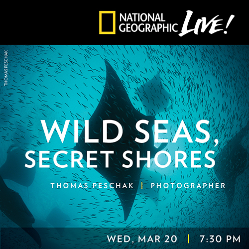 National Geographic Live: Wild Seas, Secret Shores at Benaroya Hall