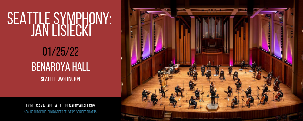 Seattle Symphony: Jan Lisiecki at Benaroya Hall